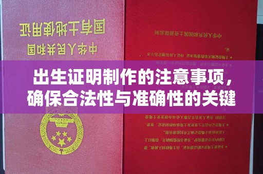 嫩江出生证明制作的注意事项，确保合法性与准确性的关键步骤